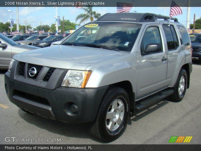 2008 Nissan Xterra S in Silver Lightning