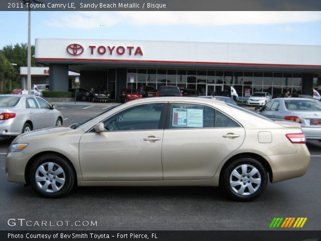 2011 Toyota Camry LE in Sandy Beach Metallic