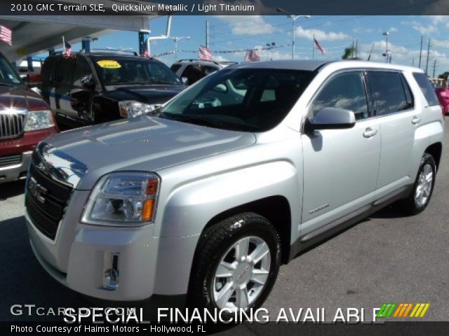 2010 GMC Terrain SLE in Quicksilver Metallic