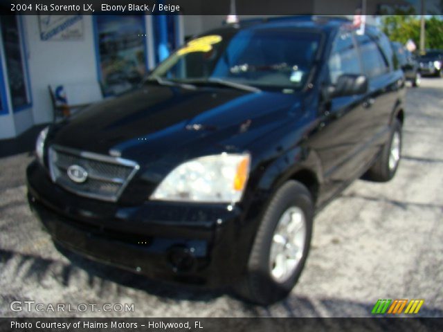 2004 Kia Sorento LX in Ebony Black