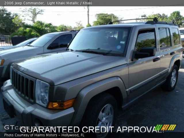 2006 Jeep Commander  in Light Khaki Metallic