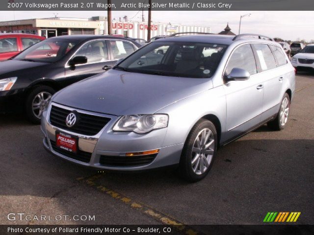 2007 Volkswagen Passat 2.0T Wagon in Arctic Blue Silver Metallic