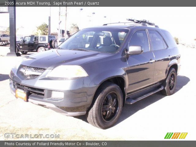 2005 Acura MDX Touring in Sage Brush Pearl