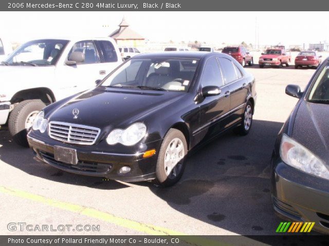 2006 Mercedes-Benz C 280 4Matic Luxury in Black