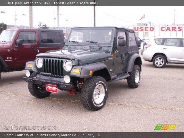 2001 Jeep Wrangler SE 4x4 in Forest Green