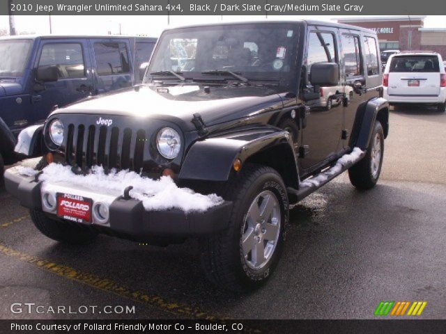 2010 Jeep Wrangler Unlimited Sahara 4x4 in Black