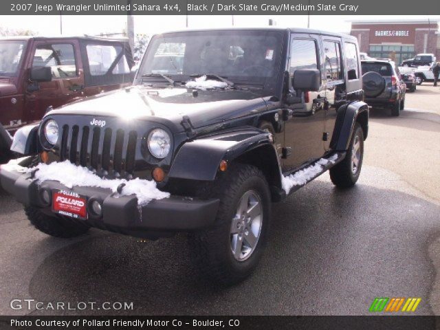 2007 Jeep Wrangler Unlimited Sahara 4x4 in Black