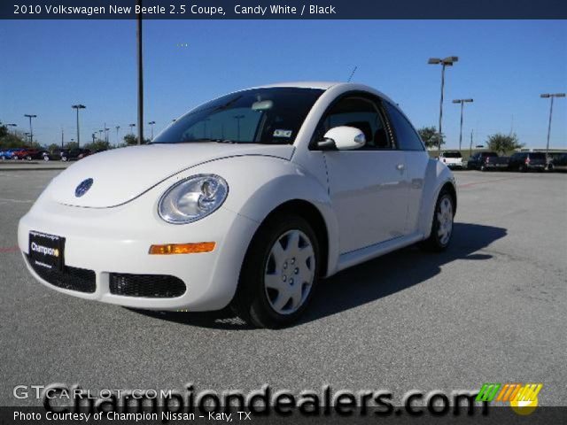 2010 Volkswagen New Beetle 2.5 Coupe in Candy White