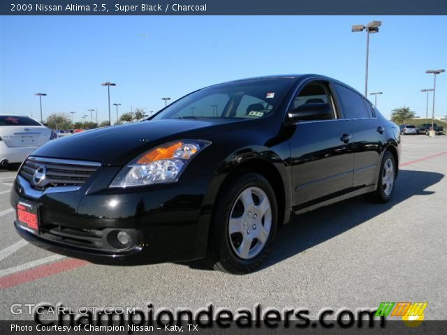 2009 Nissan Altima 2.5 in Super Black