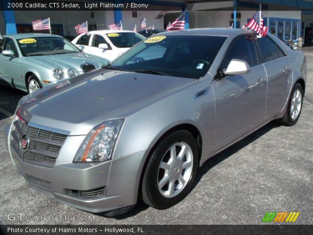 2008 Cadillac CTS Sedan in Light Platinum