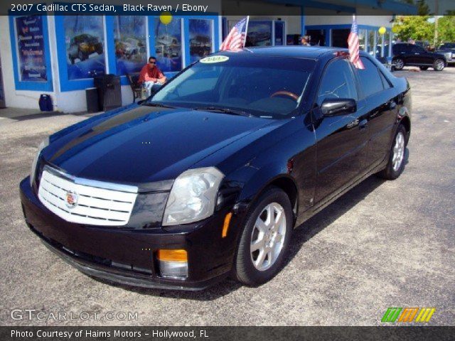 2007 Cadillac CTS Sedan in Black Raven