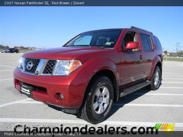 2007 Nissan Pathfinder SE in Red Brawn
