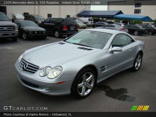 2006 Mercedes-Benz SL 500 Roadster in Iridium Silver Metallic