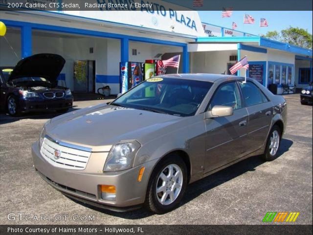 2007 Cadillac CTS Sedan in Radiant Bronze