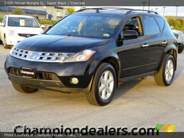 2005 Nissan Murano SL in Super Black