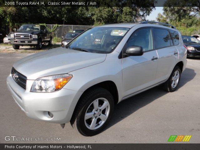 2008 Toyota RAV4 I4 in Classic Silver Metallic