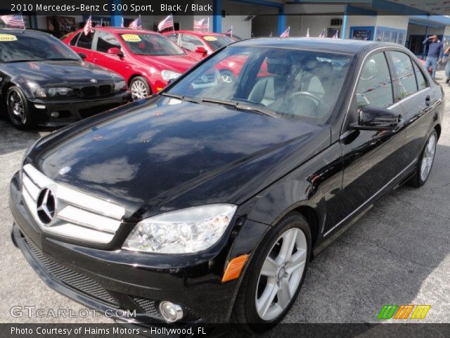 2010 Mercedes-Benz C 300 Sport in Black