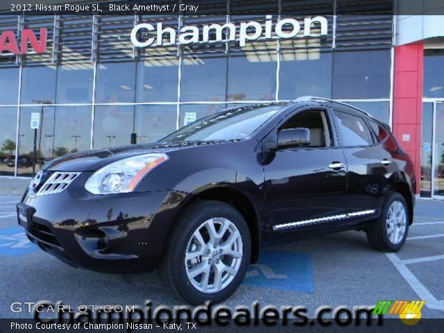 2012 Nissan Rogue SL in Black Amethyst