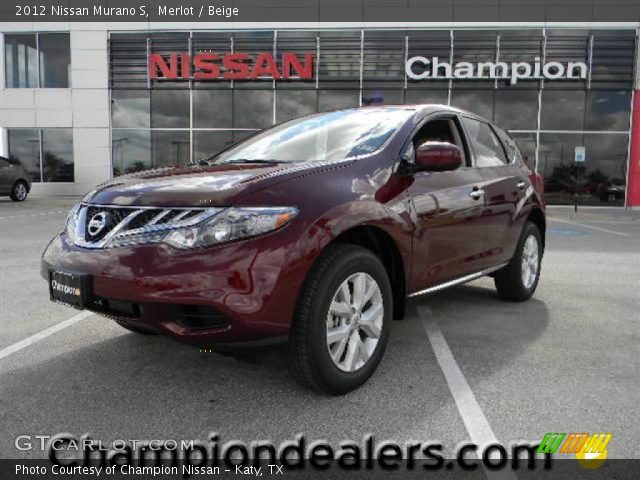 2012 Nissan Murano S in Merlot