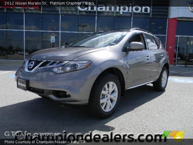 2012 Nissan Murano SV in Platinum Graphite