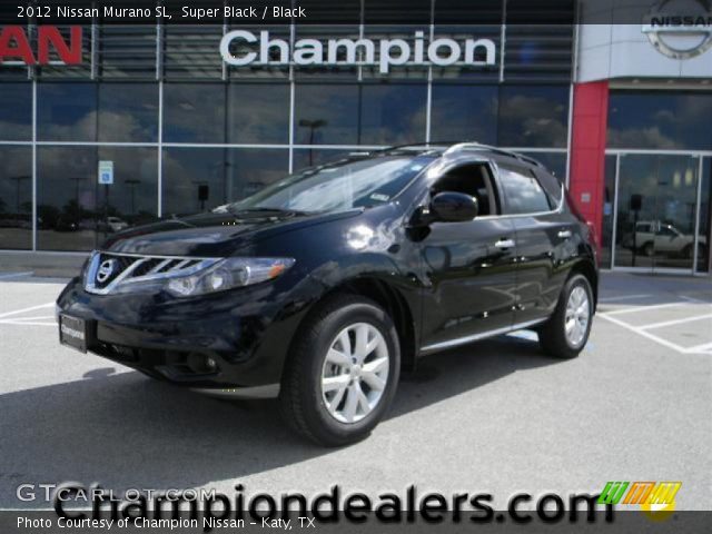 2012 Nissan Murano SL in Super Black