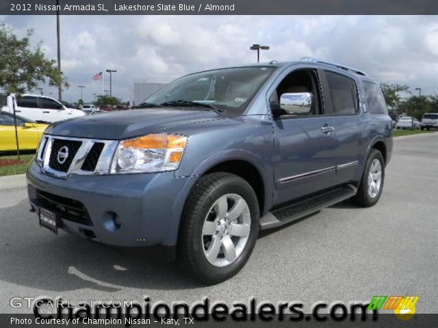 2012 Nissan Armada SL in Lakeshore Slate Blue