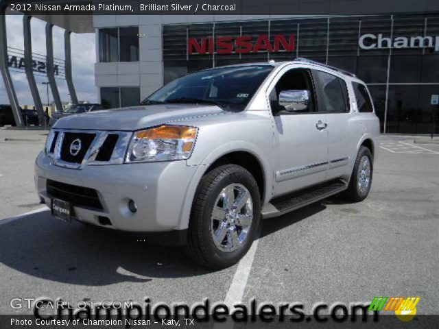 2012 Nissan Armada Platinum in Brilliant Silver