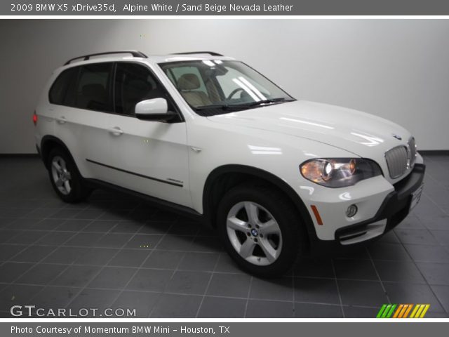 2009 BMW X5 xDrive35d in Alpine White