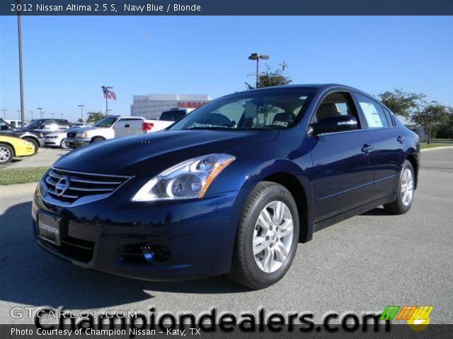 2012 Nissan Altima 2.5 S in Navy Blue