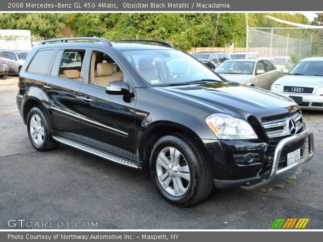 2008 Mercedes-Benz GL 450 4Matic in Obsidian Black Metallic