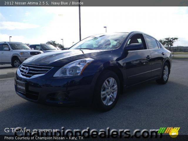 2012 Nissan Altima 2.5 S in Navy Blue
