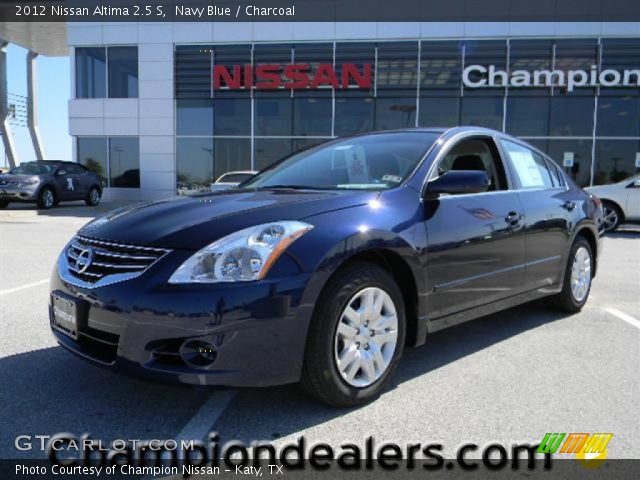 2012 Nissan Altima 2.5 S in Navy Blue