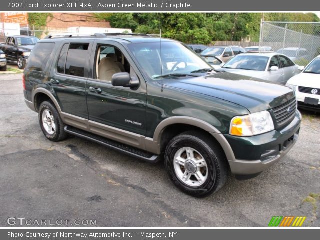 2002 Ford Explorer XLT 4x4 in Aspen Green Metallic