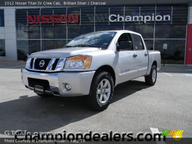 2012 Nissan Titan SV Crew Cab in Brilliant Silver