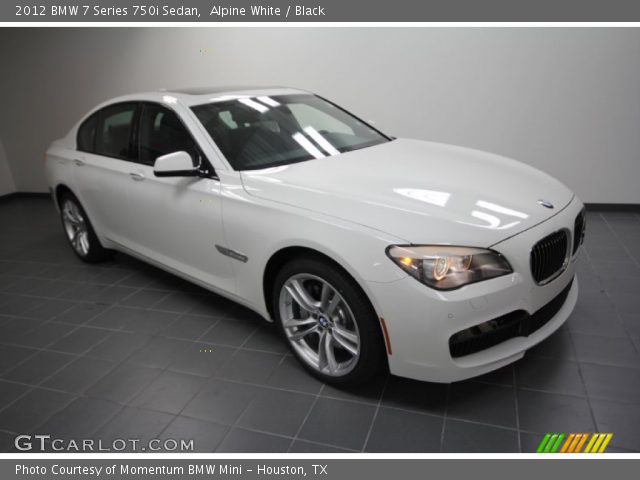 2012 BMW 7 Series 750i Sedan in Alpine White