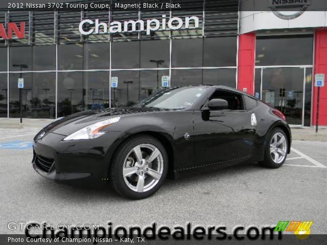 2012 Nissan 370Z Touring Coupe in Magnetic Black