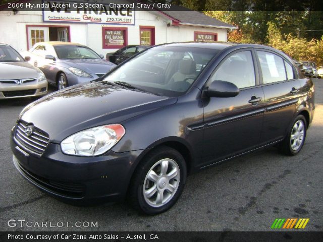 2006 Hyundai Accent GLS Sedan in Charcoal Gray