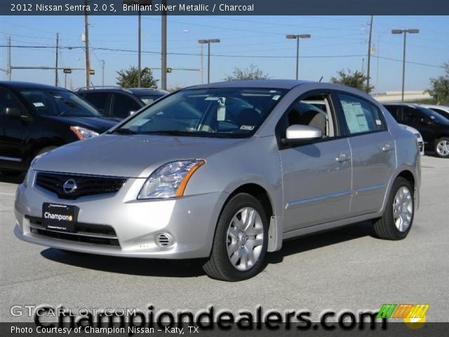 2012 Nissan Sentra 2.0 S in Brilliant Silver Metallic