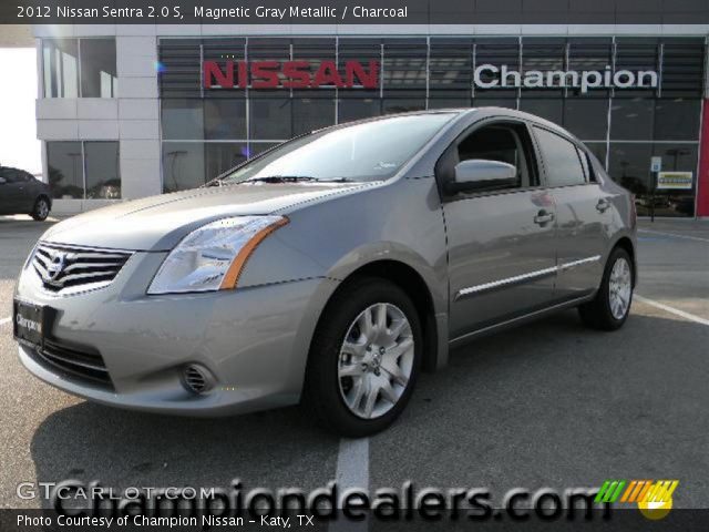 2012 Nissan Sentra 2.0 S in Magnetic Gray Metallic