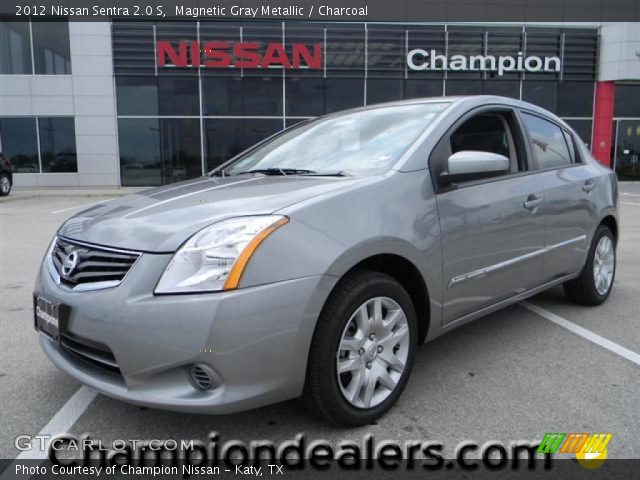 2012 Nissan Sentra 2.0 S in Magnetic Gray Metallic