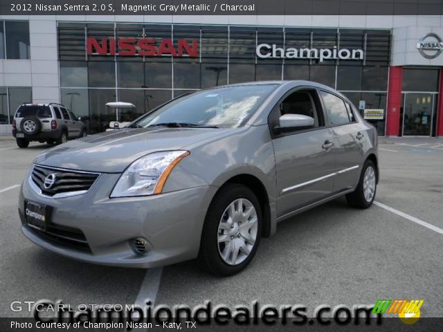 2012 Nissan Sentra 2.0 S in Magnetic Gray Metallic