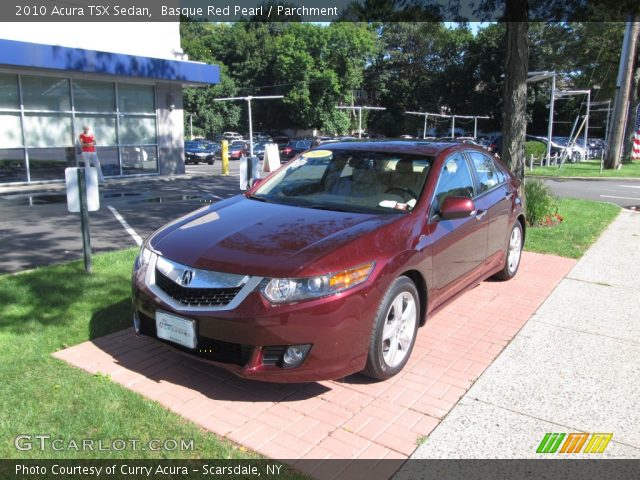 2010 Acura TSX Sedan in Basque Red Pearl