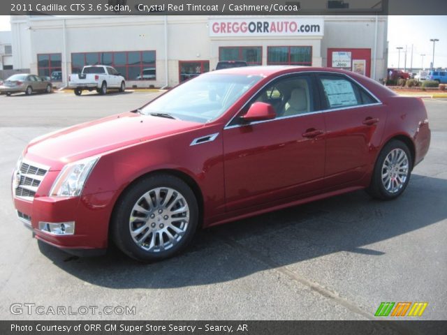 2011 Cadillac CTS 3.6 Sedan in Crystal Red Tintcoat