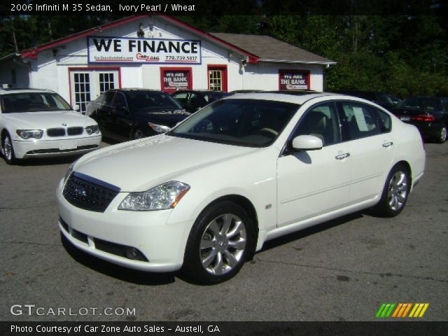 2006 Infiniti M 35 Sedan in Ivory Pearl