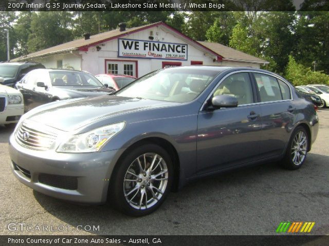 2007 Infiniti G 35 Journey Sedan in Lakeshore Slate Metallic