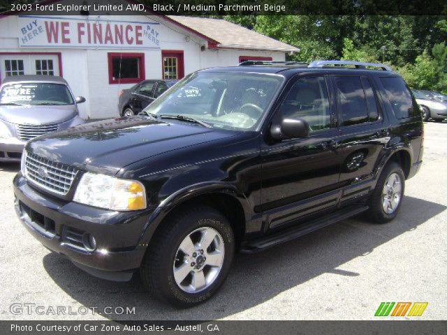 2003 Ford Explorer Limited AWD in Black