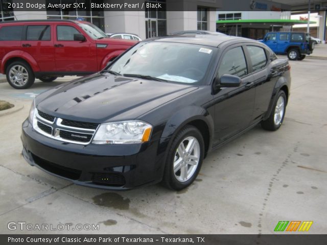2012 Dodge Avenger SXT in Blackberry Pearl