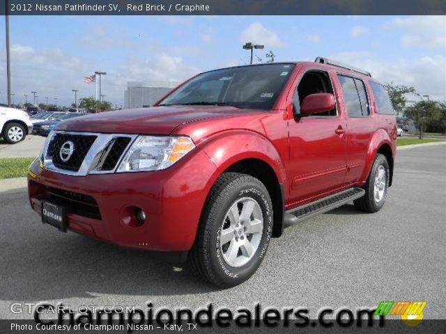 2012 Nissan Pathfinder SV in Red Brick