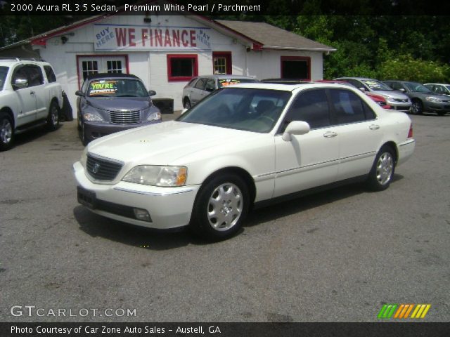2000 Acura RL 3.5 Sedan in Premium White Pearl