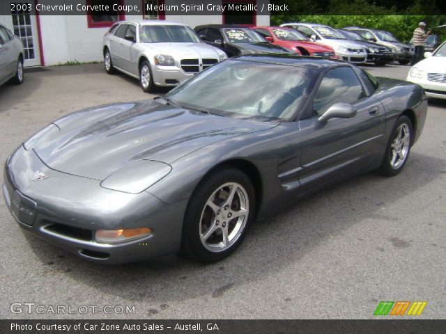 2003 Chevrolet Corvette Coupe in Medium Spiral Gray Metallic